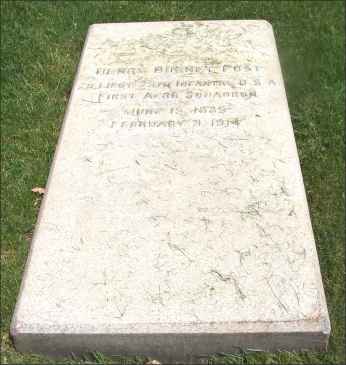 Henry Burnet Post Headstone