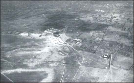 Mellaha airbase - aerial view