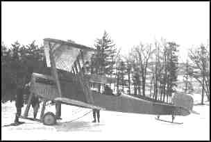 Military Tractor Biplane