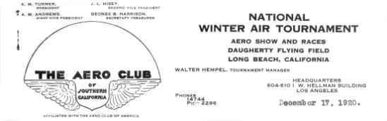 Long Beach letterhead