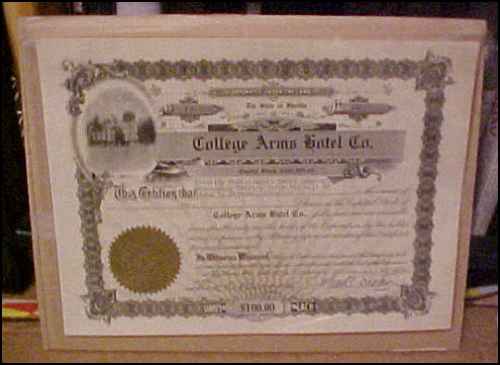 Stetson iStock Certificate